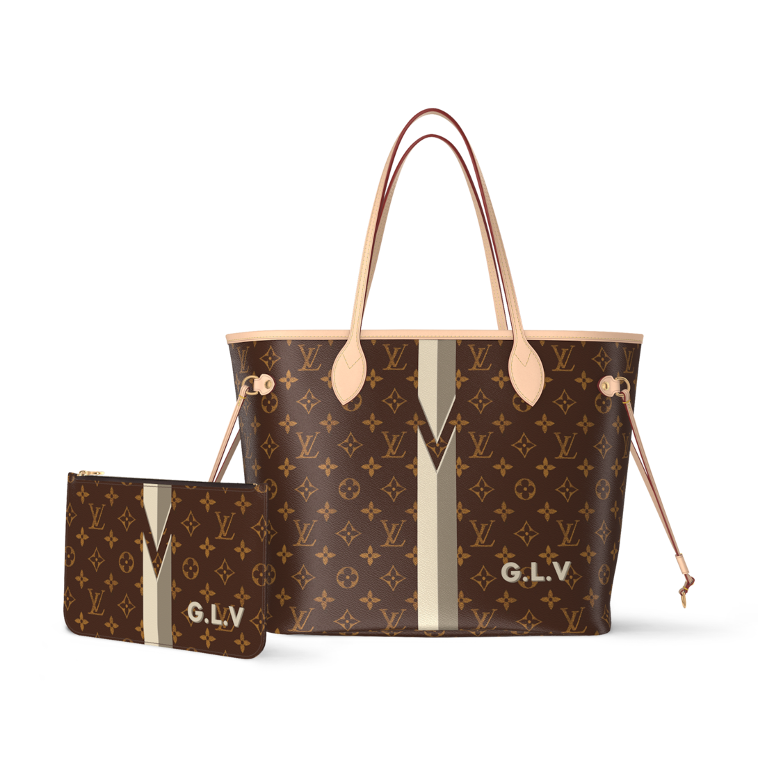 Neverfull MM Mon Monogram Monogram Canvas - Personalization